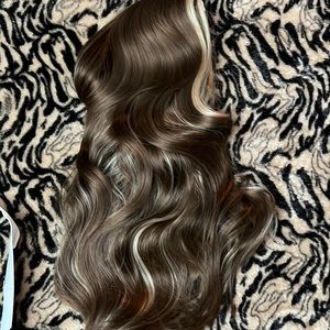 High quality, long synthetic wig, new